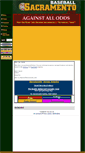 Mobile Screenshot of baseballsacramento.com